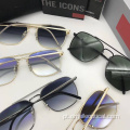 Óculos de sol polarizados para homens com lentes coloridas